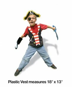 Creative Converting Buried Treasure Party Favors Plastic Vest (24/case) Kids Birthday Party Themes