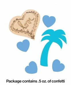 Creative Converting Bridal And Wedding Beach Love Confetti (12/case)