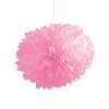 Creative Converting Fluffy Tissue Balls, Candy Pink (36/case) General Decorations