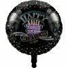Creative Converting Adult Birthday Party Themes Chalk Birthday Metallic Balloon (10/case)
