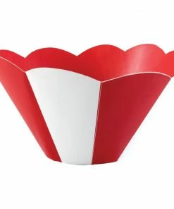 Creative Converting Circus Time Birthday Bowl Large, Paper, Stripes (12/case) 1st Birthday Party Themes