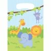 Creative Converting Forest Friends Loot Bags, Plastic (96/case) Baby Showers