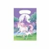 Creative Converting Kids Birthday Party Themes Unicorn Fantasy Loot Bags, Plastic (96/case)