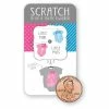 Creative Converting Bow Or Bowtie? Game, Scratch Off Cards, Girl (144/case) Baby Showers