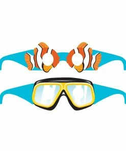 Creative Converting Ocean Party Wearable Glasses, Paper (72/case) Kids Birthday Party Themes