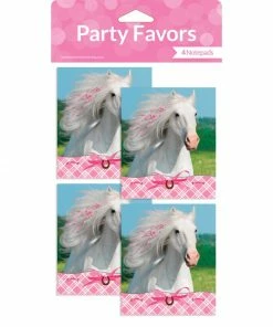Creative Converting Heart My Horse Favors, Notepad With Stickers (24/case)