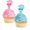 Creative Converting Baby Showers Bow Or Bowtie? Cupcake Topper (144/case)