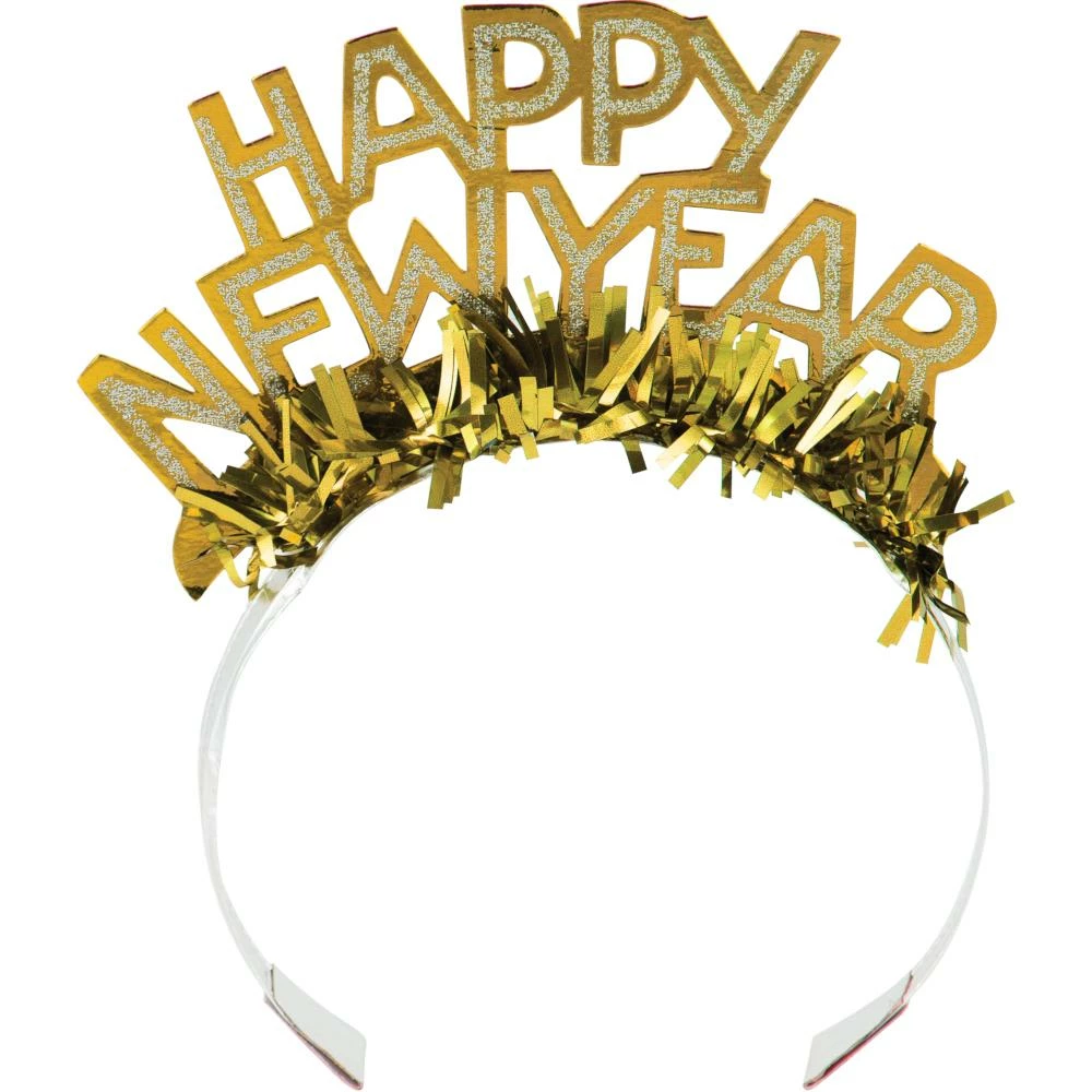 Creative Converting New Year's Foil & Glitter Tiara New Year's Eve Party Supplies