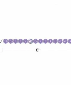 Creative Converting Unicorn Fantasy Ribbon Banner (6/case)