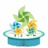 Creative Converting Turning One Boy Centerpiece, Honeycomb, Diecut (6/case)