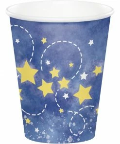 Creative Converting To The Moon And Back Hot/Cold Cups, 9 Oz. (96/case) Baby Showers