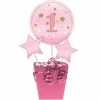 Creative Converting One Little Star Girl Centerpiece Sticks (18/case)