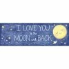 Creative Converting To The Moon And Back Giant Party Banner (6/case)