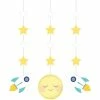 Creative Converting Baby Showers To The Moon And Back Hanging Cutouts (18/case)