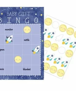 Creative Converting To The Moon And Back Game Bingo (60/case)