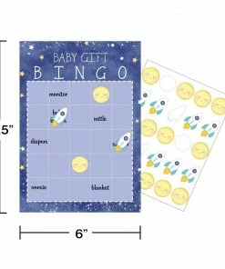 Creative Converting To The Moon And Back Game Bingo (60/case)