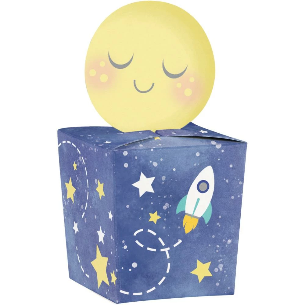 Creative Converting To The Moon And Back Favor Box (48/case)
