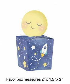 Creative Converting To The Moon And Back Favor Box (48/case)