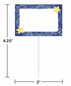 Creative Converting Baby Showers To The Moon And Back Food Marker (144/case)