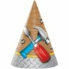 Creative Converting Handyman Hat Child (48/case) Kids Birthday Party Themes