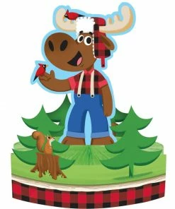 Creative Converting Lum-Bear-Jack Centerpiece Honeycomb With Att (6/case)