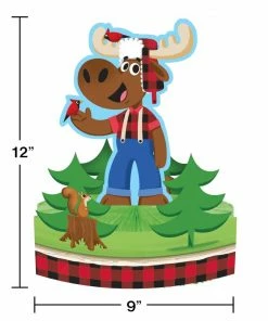 Creative Converting Lum-Bear-Jack Centerpiece Honeycomb With Att (6/case)