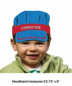Creative Converting All Aboard Headband Child Size (48/case)