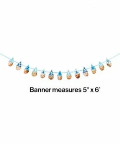 Creative Converting General Decorations Blue Hats Custom Banner (12/case)