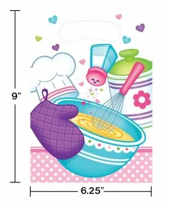 Creative Converting Kids Birthday Party Themes Little Chef Loot Bags (96/case)