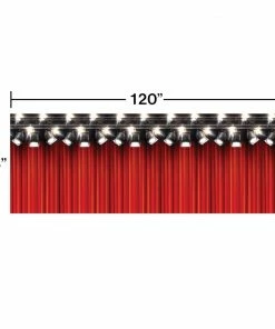 Creative Converting Award Decoration Panel, Top (Case Pack Of 12) Awards Night - Hollywood Themed Party Decorations