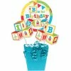 Creative Converting Kids Birthday Party Themes ABC Birthday Centerpiece Sticks (Case Pack Of 18)