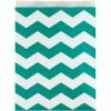 Creative Converting Teal Lagoon Treat Bag (Case Pack Of 120)