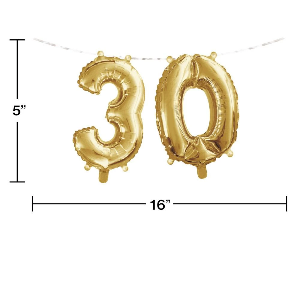 Creative Converting Balloon Banner, 30 (Case Pack Of 24)