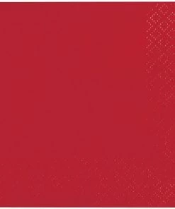 Creative Converting Classic Red 40Ct 2Ply Beverage Napkin (40/Pkg)
