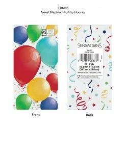 Creative Converting Hip Hip Hooray 24Ct 2Ply Dinner Napkin (24/Pkg)