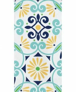 Creative Converting Moroccan Tiles 24Ct 2Ply Dinner Napkin, Moroccan Tiles (24/Pkg)