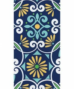 Creative Converting Moroccan Tiles 24Ct 2Ply Dinner Napkin, Moroccan Tiles (24/Pkg)