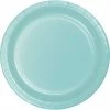 Creative Converting Spa Blue 10Ct Performa Dinner Plate (10/Pkg) Solid Color Tableware