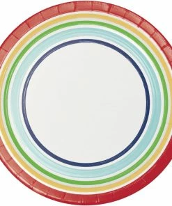 Creative Converting Hip Hip Hooray 10Ct Performa Dessert Plate (10/Pkg)
