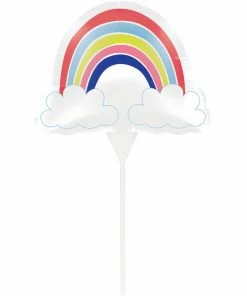 Creative Converting Over The Rainbow Balloon Cake Topper (12/Case)