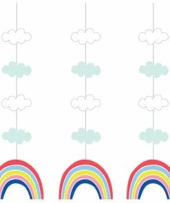 Creative Converting Over The Rainbow Hanging Cutouts (36/Case)