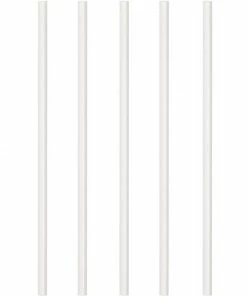 Creative Converting Solid Color Tableware White 50Ct 7.75