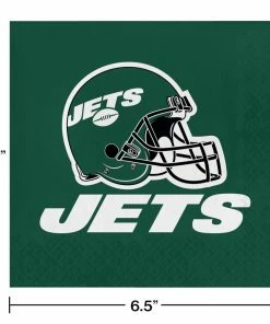 Creative Converting New York Jets Luncheon Napkin 16ct NFL And Football Party Supplies