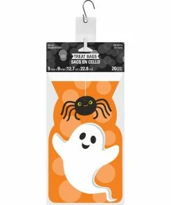 Creative Converting Halloween Party Supplies Halloween Spider And Ghost Party Favor Bags 12 Ct