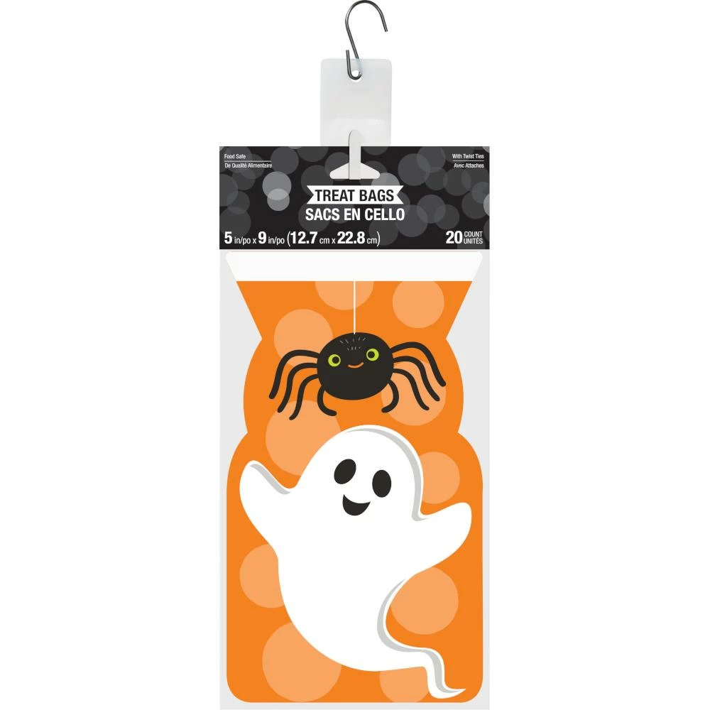 Creative Converting Halloween Party Supplies Halloween Spider And Ghost Party Favor Bags 12 Ct