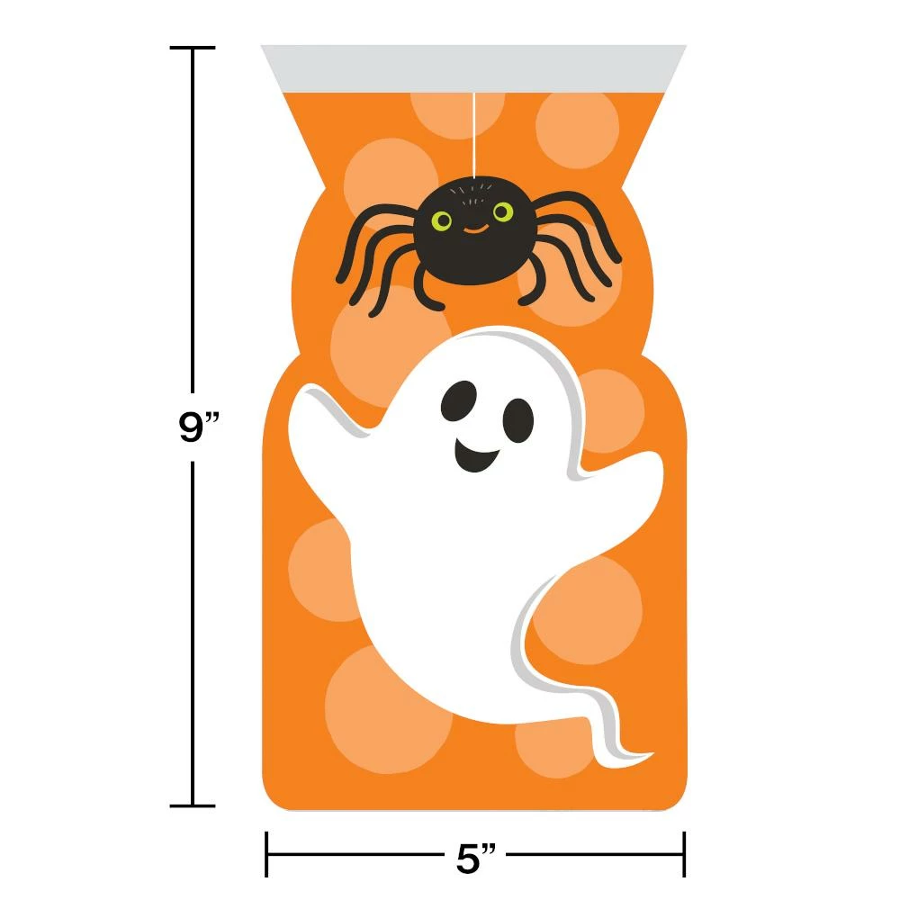 Creative Converting Halloween Party Supplies Halloween Spider And Ghost Party Favor Bags 12 Ct