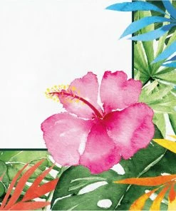 Creative Converting Floral Paradise Luncheon Napkin (16/Pkg)