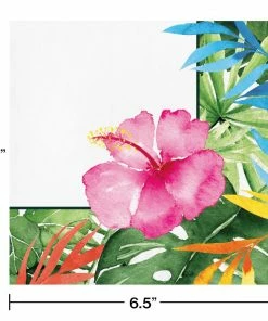 Creative Converting Floral Paradise Luncheon Napkin (16/Pkg)