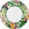 Creative Converting Floral Paradise Dinner Plate (8/Pkg)