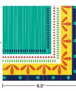 Creative Converting Themed Tableware Pottery Luncheon Napkin (16/Pkg)